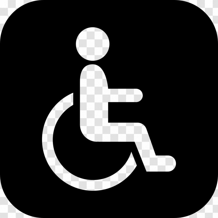 Disability Sign Accessibility - Text - Wheelchair Transparent PNG