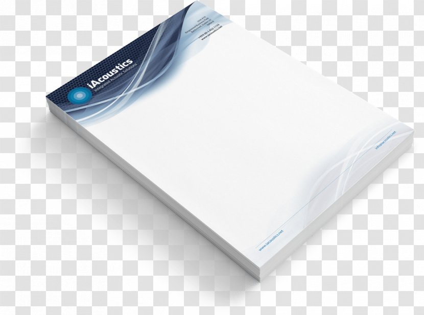 Letterhead Paper Digital Printing Brand - Microsoft Azure Transparent PNG