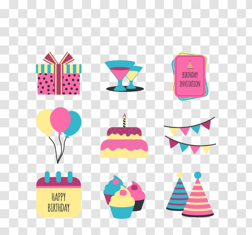 Birthday Cake Clip Art - Chemical Element - Cartoon Elements Transparent PNG