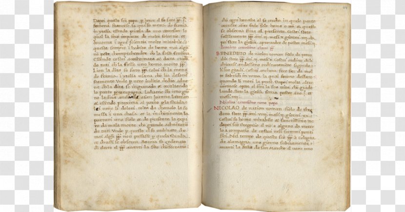 Book - Manuscript Transparent PNG