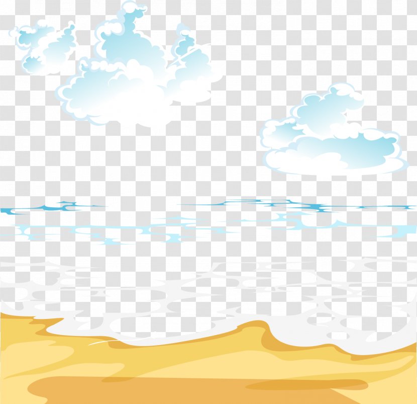 Beach Vacation Travel - Vector Transparent PNG