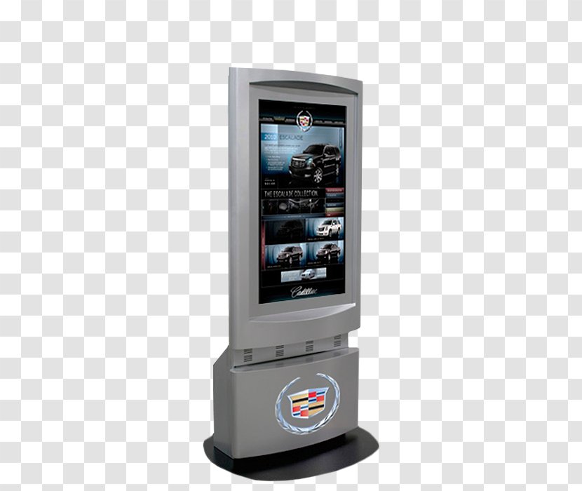 Interactive Kiosks Digital Signs Advertising Signage - Display Transparent PNG