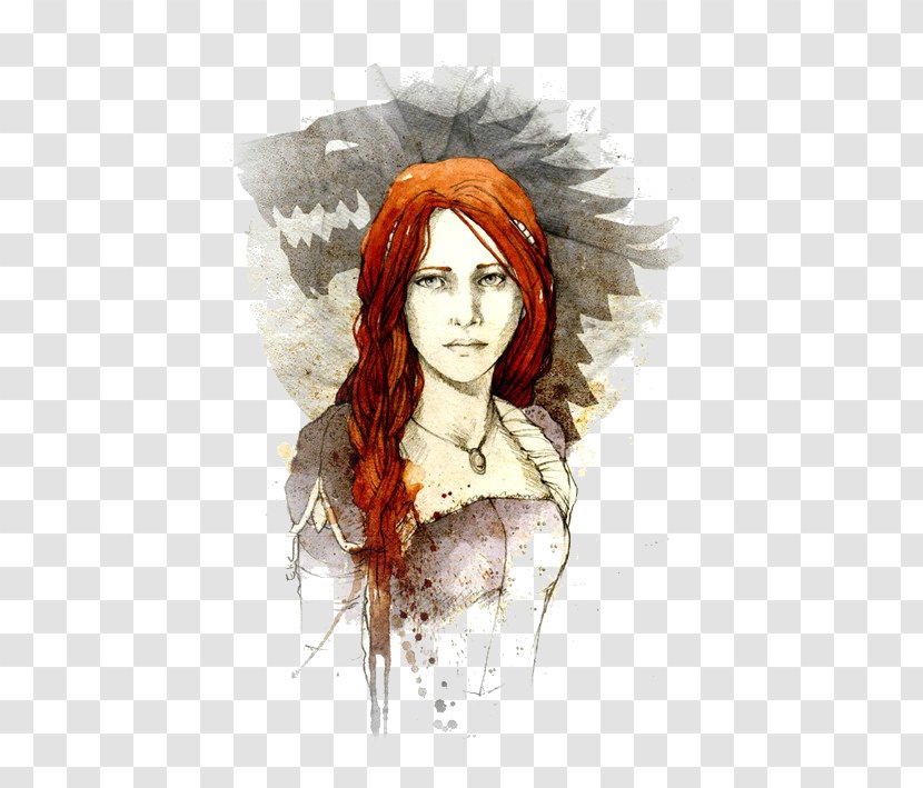 Sansa Stark Arya A Game Of Thrones Song Ice And Fire Eddard - Flower Transparent PNG