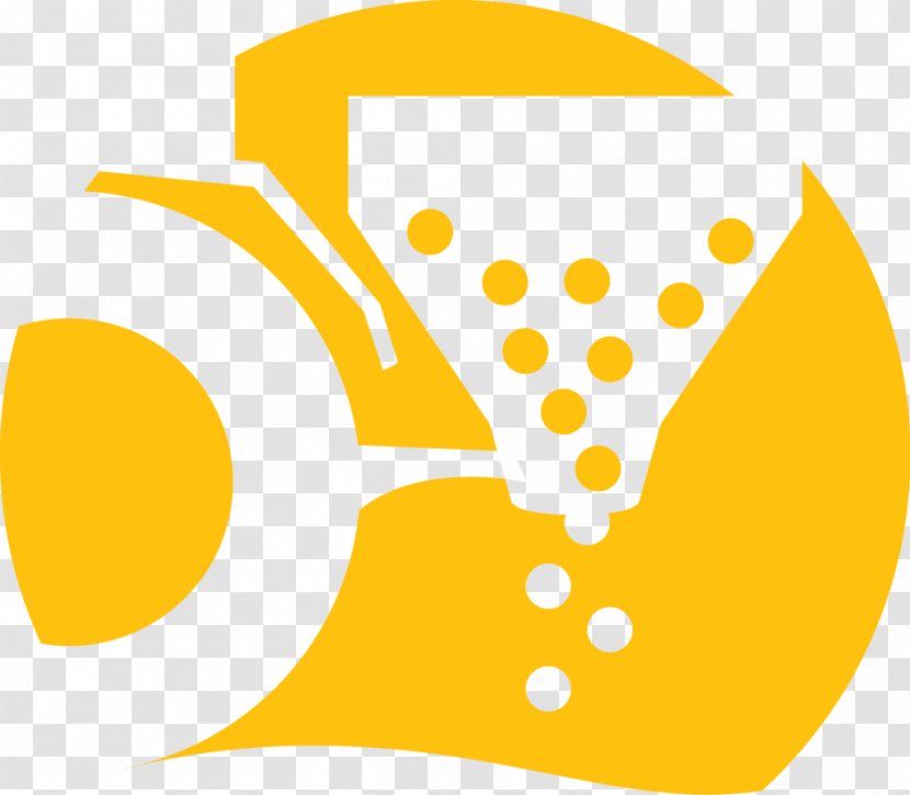 Line Point Clip Art - Yellow Transparent PNG