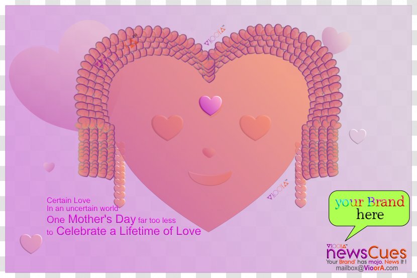Paper Valentine's Day Greeting & Note Cards Pink M M-095 - Cartoon - Mothers 2018 Transparent PNG