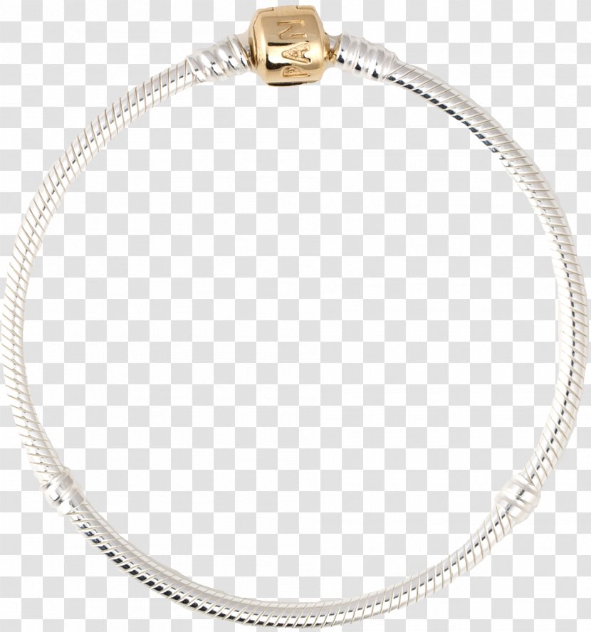 Jewellery Bracelet Silver Necklace Clothing Accessories - Body Jewelry - Pandora Transparent PNG