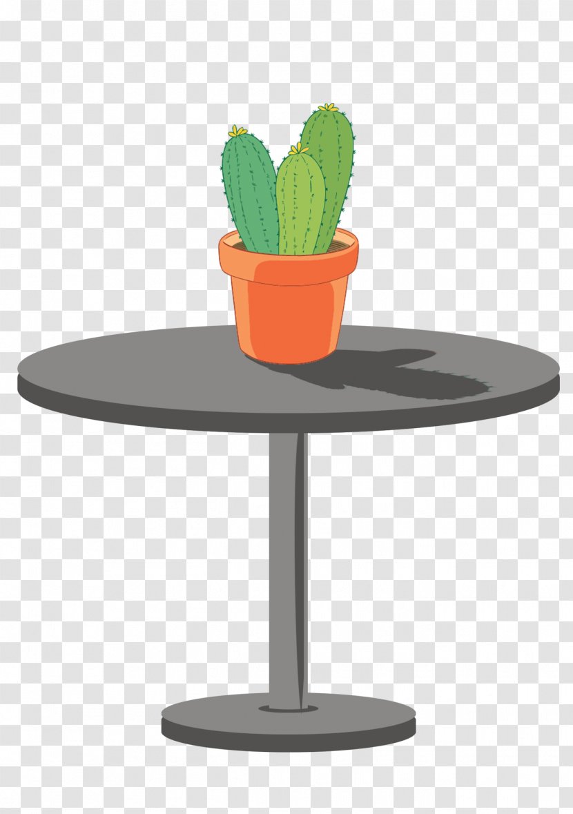 Table Cactaceae Plant - Coreldraw - Cactus On The Transparent PNG