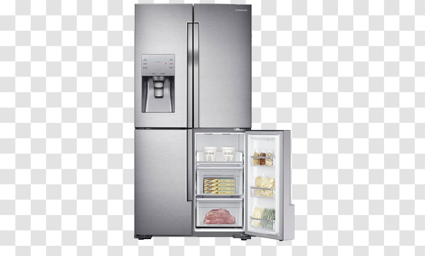 Samsung RF56J9040 Refrigerator Freezers Auto-defrost - Food Showcase Rh77h90507h Transparent PNG