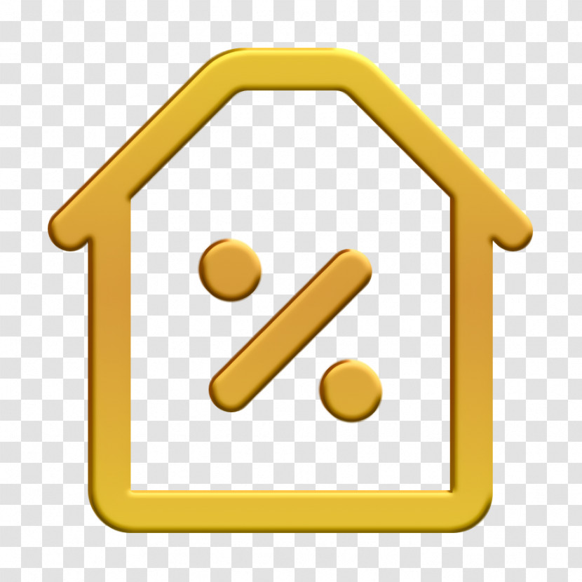 Real Estate Icon Sale Icon Transparent PNG