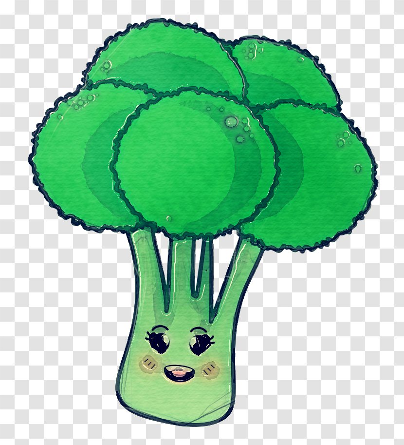 Green Leaf Background - Broccoli - Plant Transparent PNG