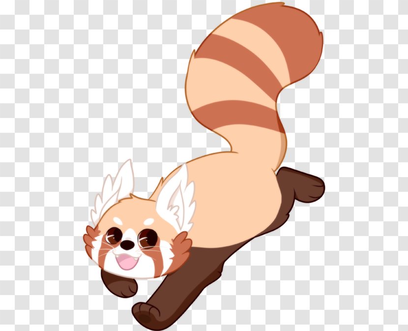 Red Panda Giant Drawing Dog Clip Art - Heart Transparent PNG