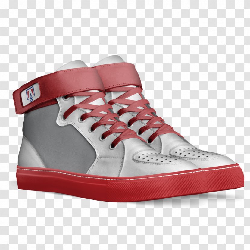 Skate Shoe High-heeled Sneakers - White - High-top Transparent PNG