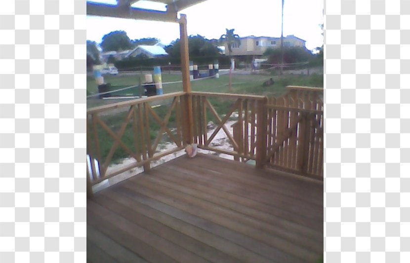 Deck Handrail Property Fence Walkway - Area - Beach Sunset Transparent PNG