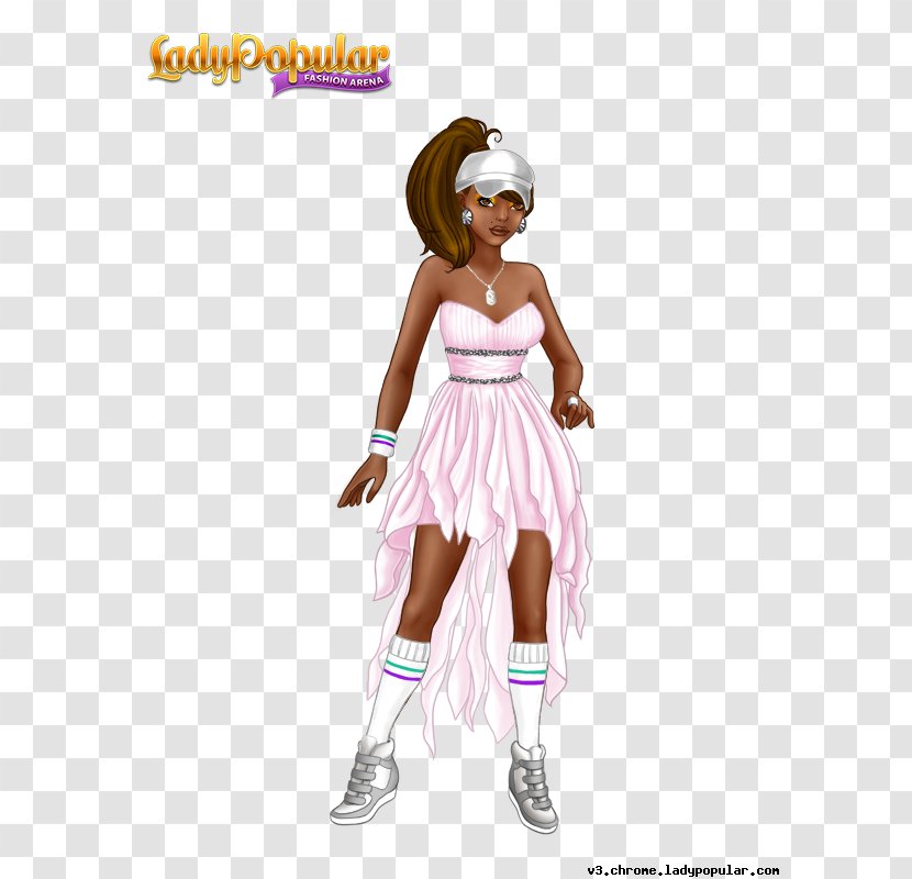 Lady Popular Game Fashion Costume Dress-up - Heart - Serena Williams Transparent PNG