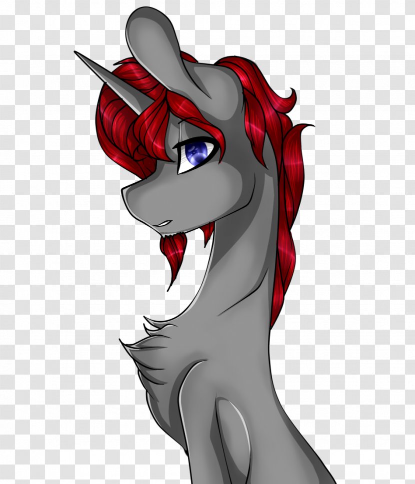 Pony Demon Cartoon Neck - Legendary Creature Transparent PNG