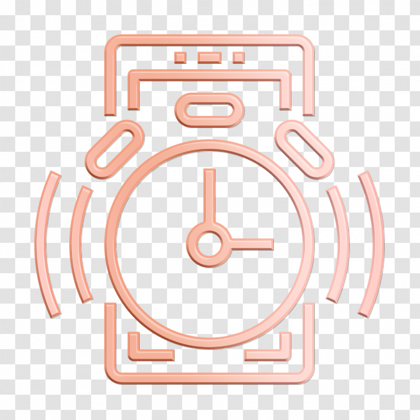 Alarm Icon Mobile Interface Icon Transparent PNG