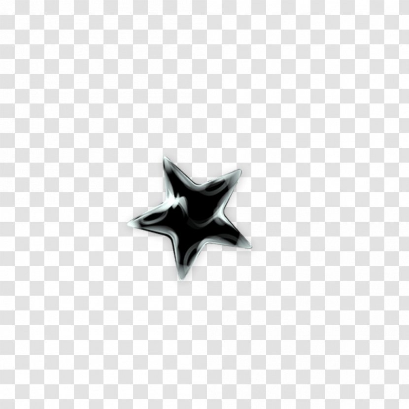 Black White Wallpaper - Star - Cool Five-pointed Transparent PNG