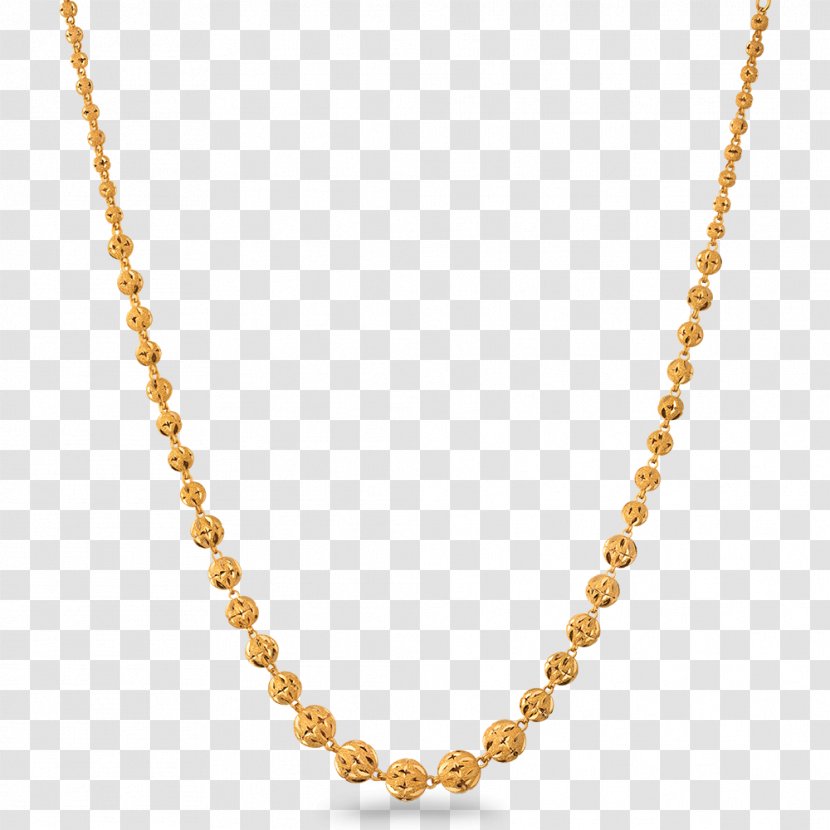 Rudraksha Japamala Buddhist Prayer Beads Chain Jewellery - Gold Transparent PNG