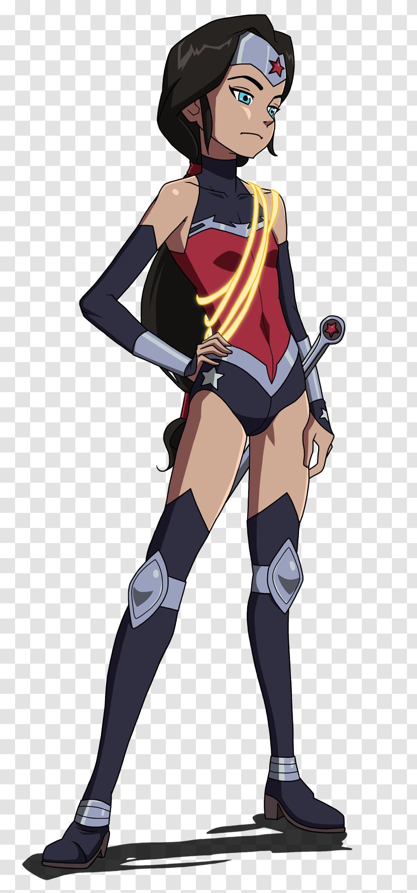 Diana Prince Superman Justice League Drawing - Cartoon - Wonder Woman Transparent PNG