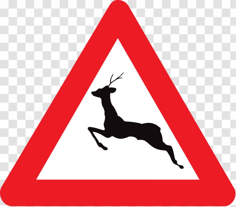 Traffic Sign Bidirectional Senyal - Black And White - Reindeer Transparent PNG