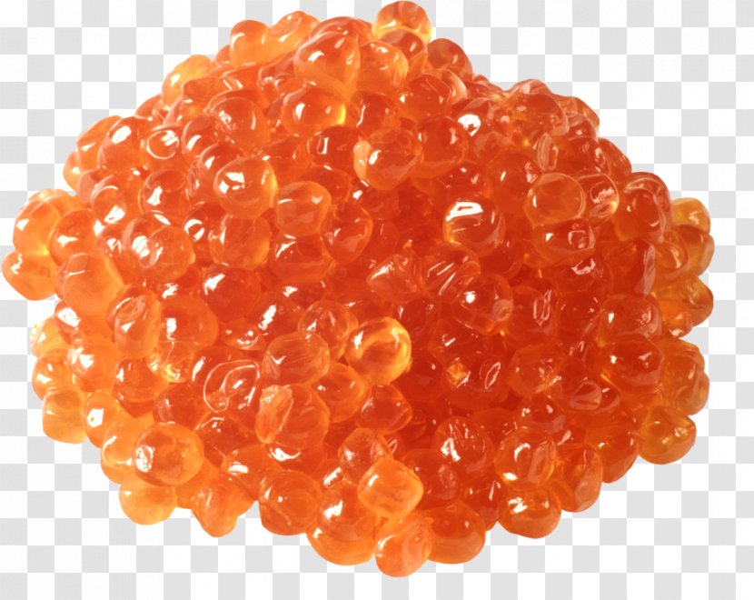 Pollock Roe Red Caviar Chum Salmon Beluga - Salmonids - Fish Transparent PNG