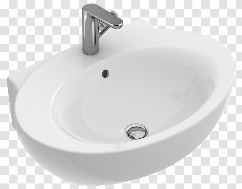 Sink Villeroy & Boch Ceramic Tap Bathroom - Screw Transparent PNG