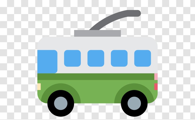 Trolleybus Emoji Varlamov Public Transport - Brand - Portaretrato Transparent PNG