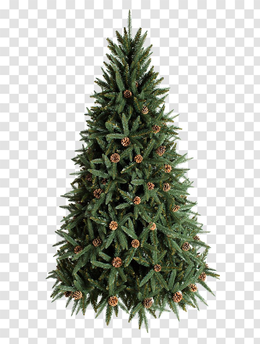 Artificial Christmas Tree Pre-lit Douglas Fir - Spruce - The Pine Transparent PNG