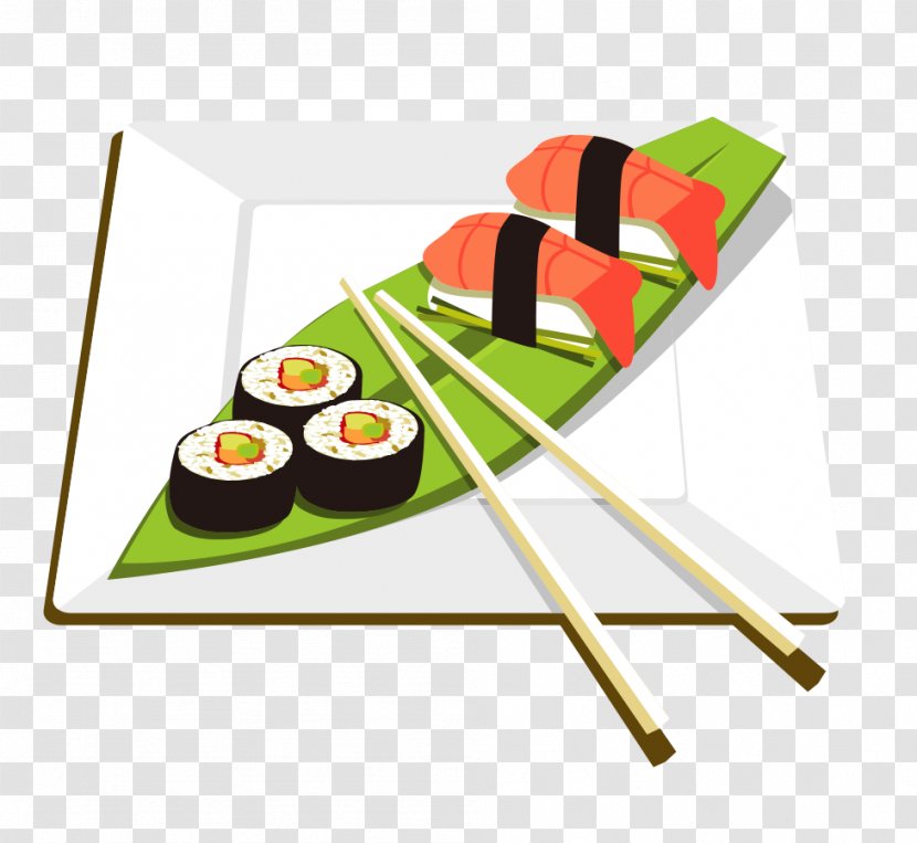 Sushi Japanese Cuisine Download Clip Art - Asian Food Transparent PNG