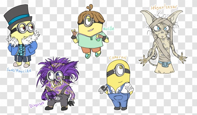 DeviantArt Art Museum Minions - Cartoon - Yellow Doodles Transparent PNG