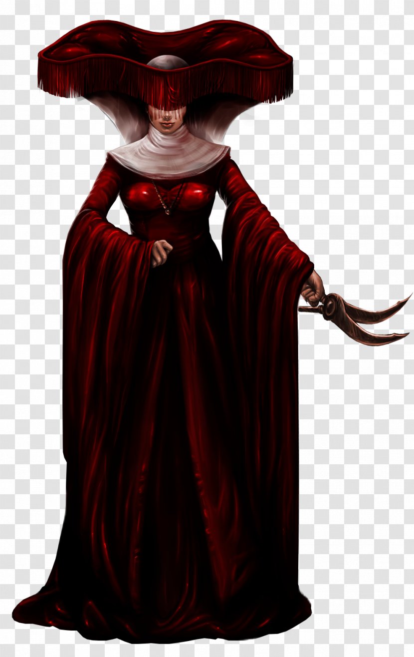 Remothered: Tormented Fathers Red Nun Cloister Cosplay - Big Ben Transparent PNG