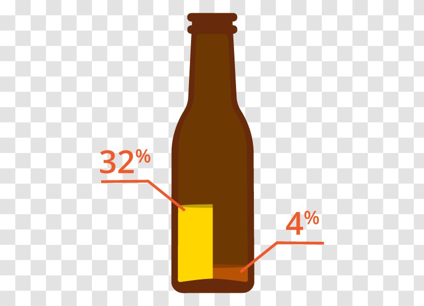 Beer Bottle Glass - Drug Addict Transparent PNG