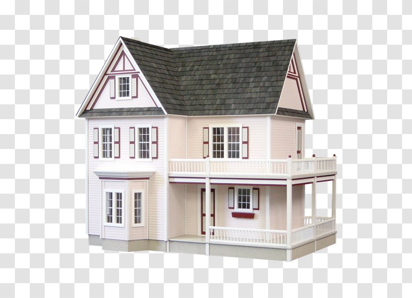 Dollhouse Farmhouse Toy - House Transparent PNG