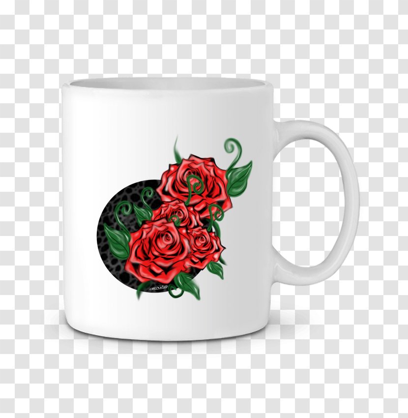 Coffee Cup Mug Flower Font Transparent PNG