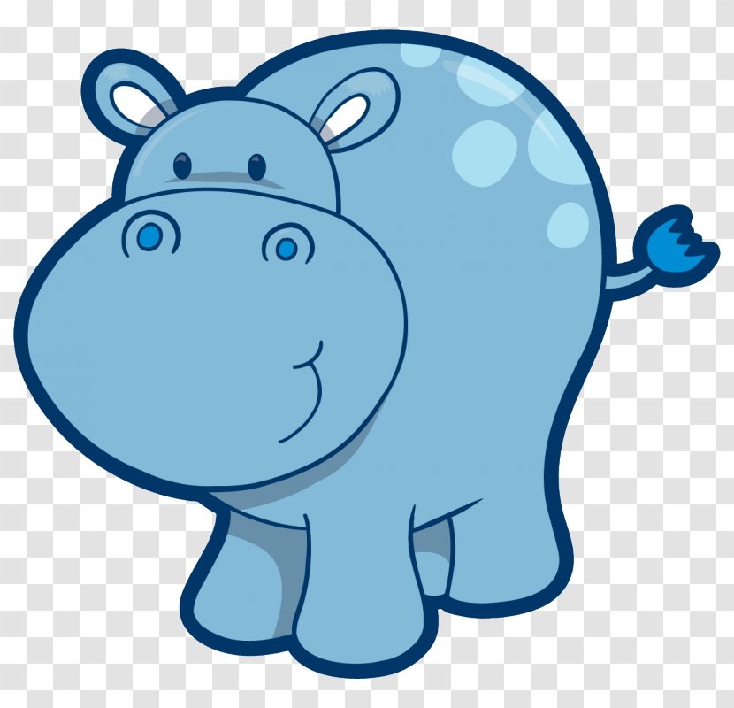 Hippopotamus Baby Hippos Clip Art - Cartoon Transparent PNG