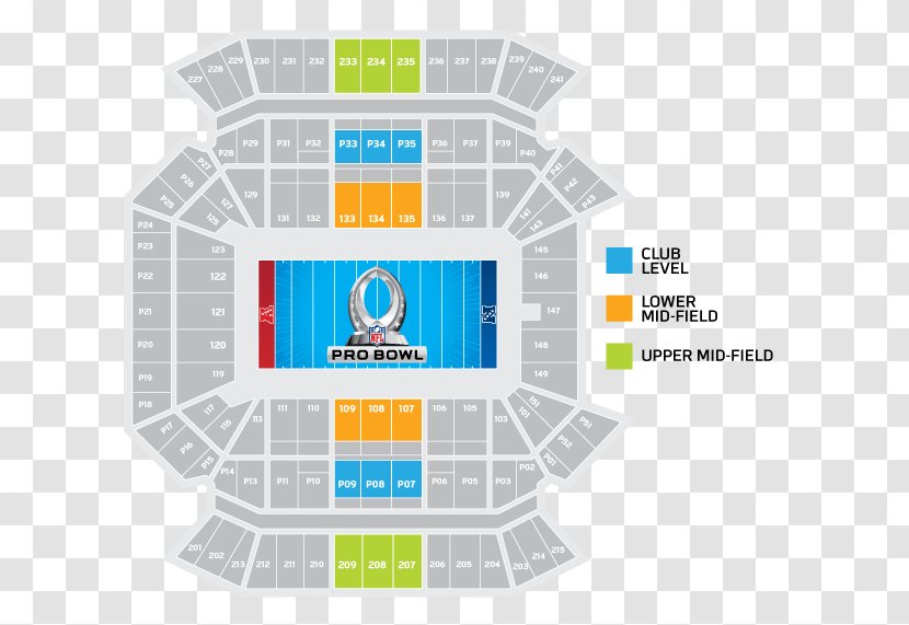 NFL 2015 Pro Bowl 2016 Sport Ticket - Brand - Vip Transparent PNG