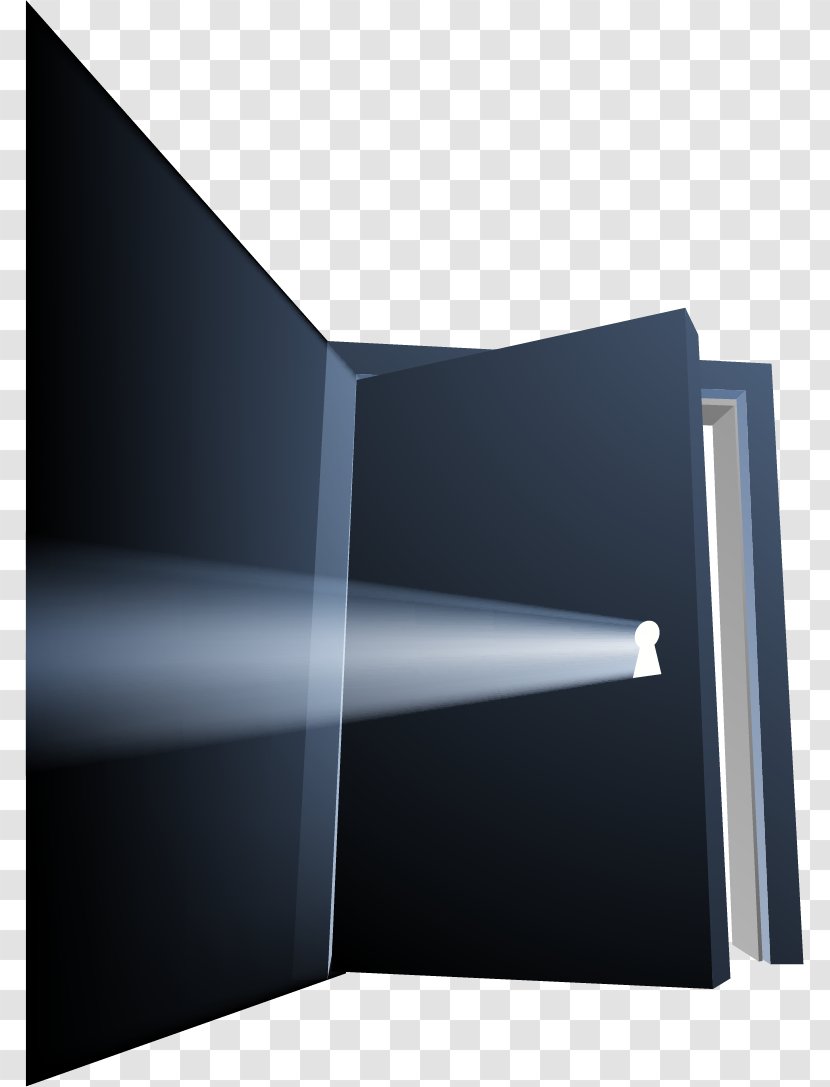 Door - Vector Painted Open Transparent PNG