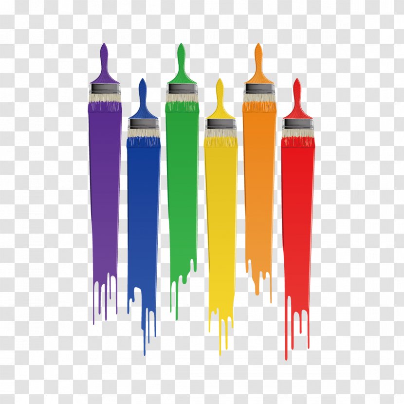 Paintbrush Drawing - Art - Brushes And Watercolor Transparent PNG