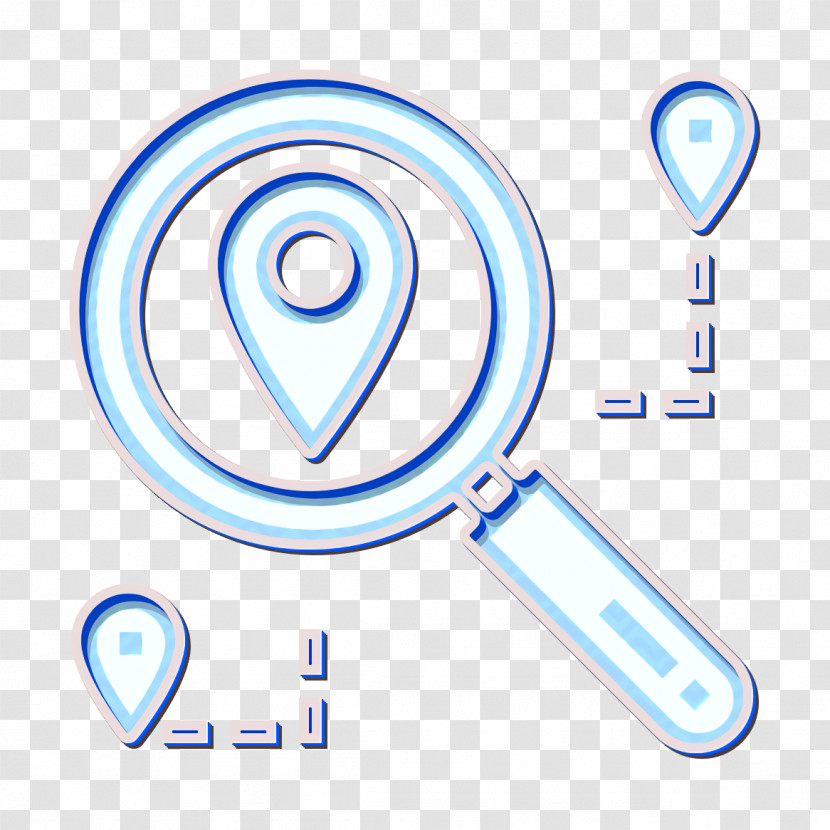 Search Icon Navigation And Maps Icon Transparent PNG