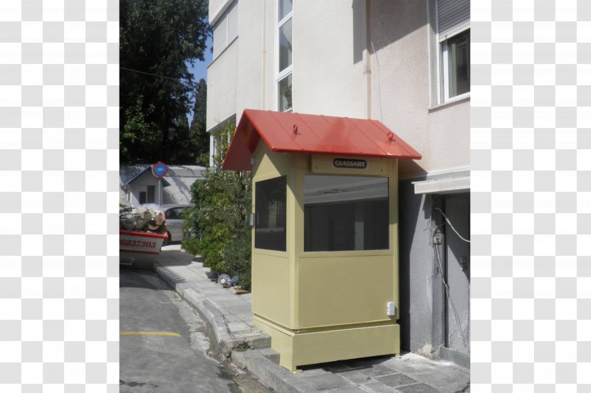 Sentry Box House Glassart S.A. Attica General Police Directorate Home - Frame Transparent PNG