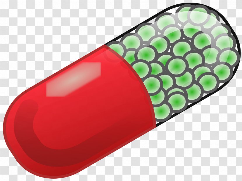 Capsule Pharmaceutical Drug Clip Art - Green - Or Transparent PNG