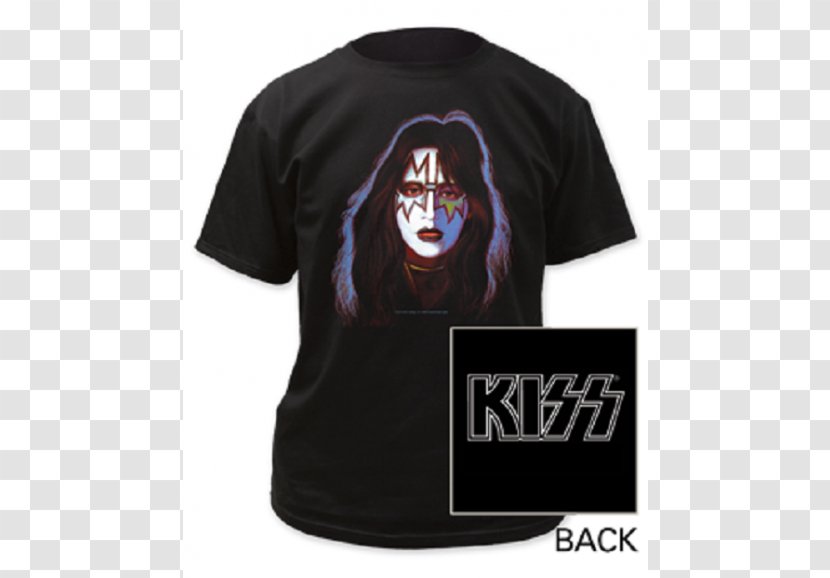 T-shirt Kiss Ace Frehley Alive II - Black Transparent PNG