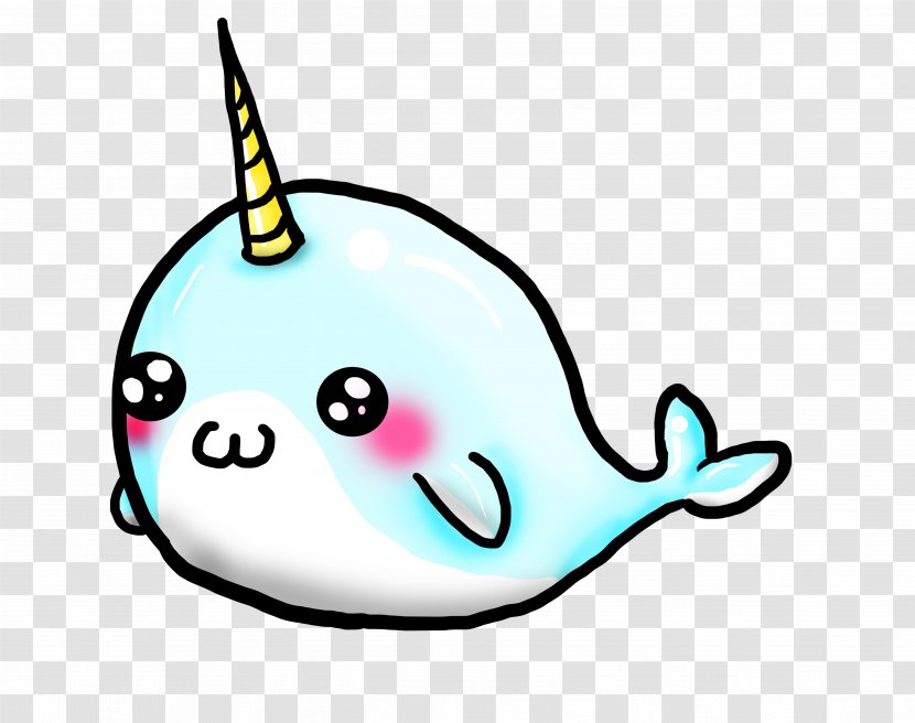 Narwhal Cuteness Drawing Whale Clip Art - Coloring Book - Baby Cliparts Transparent PNG