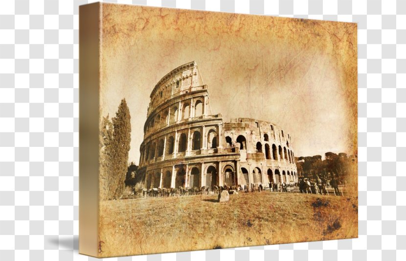 Colosseum Historic Centre Of Rome Ancient Colosseo In Roman Architecture - Landmark Transparent PNG