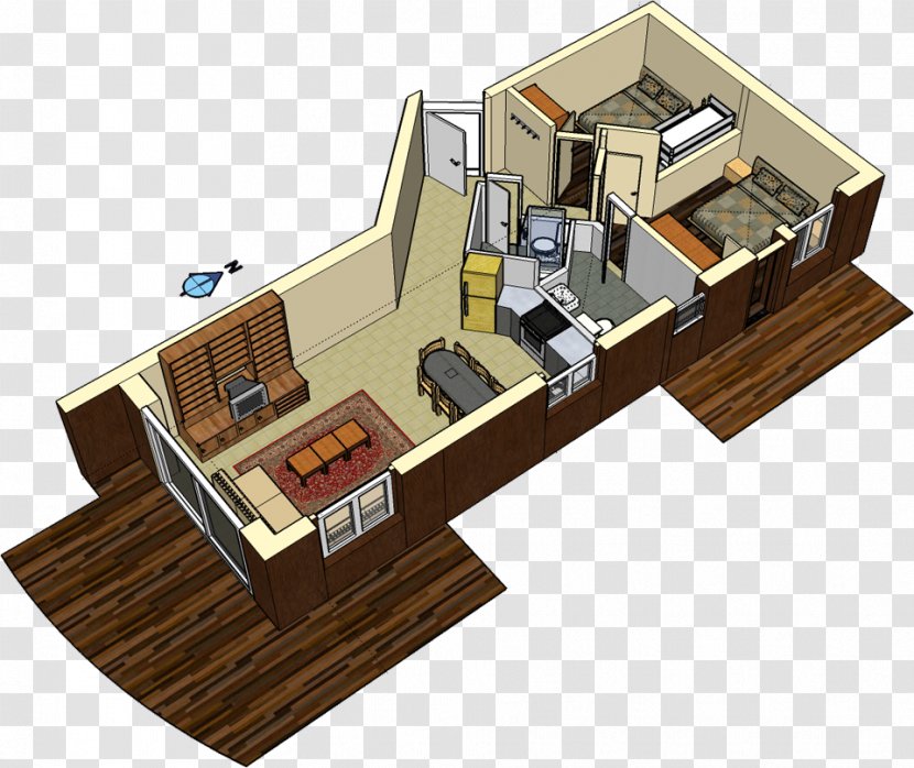 Floor Plan Angle - Toon Transparent PNG