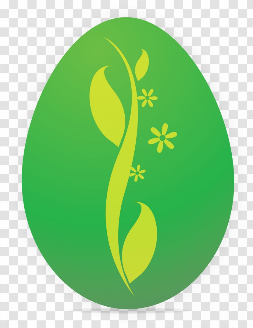 Leaf Easter Font - Design Transparent PNG