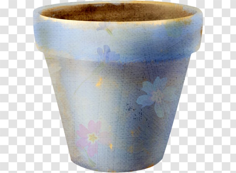 Drawing Purple Clip Art - Cup - Flowers Trash Can Transparent PNG