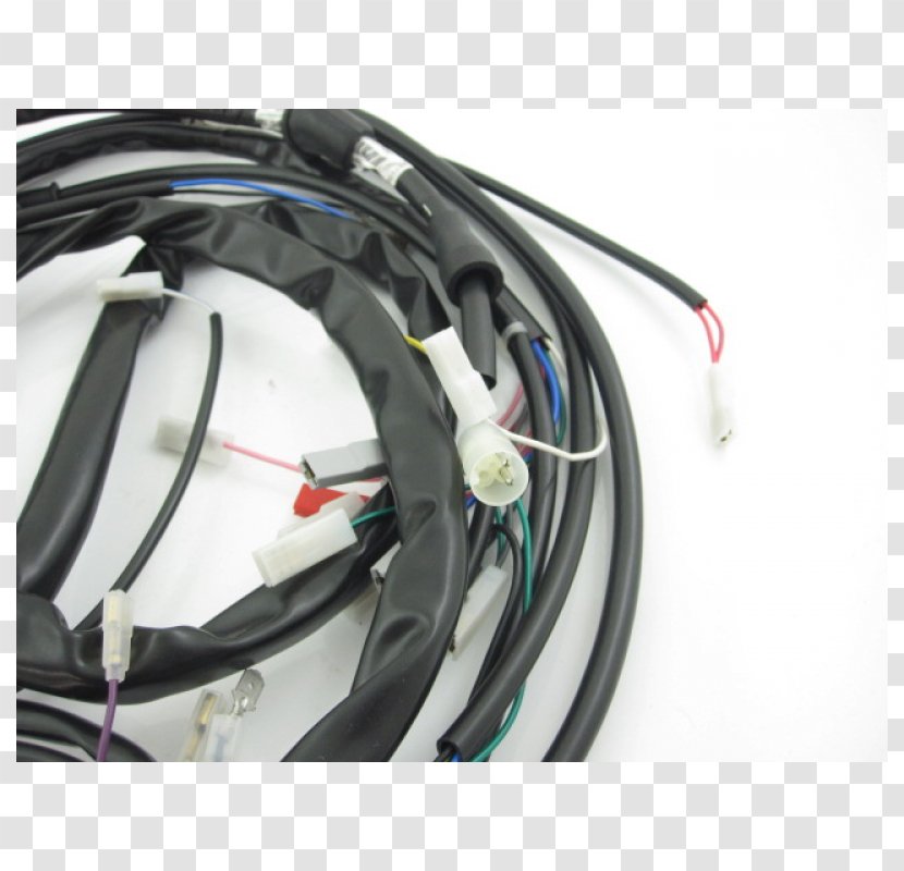 Electrical Cable Wires & Electronic Component Wheel - Wiring - PIAGIO VESPA Transparent PNG