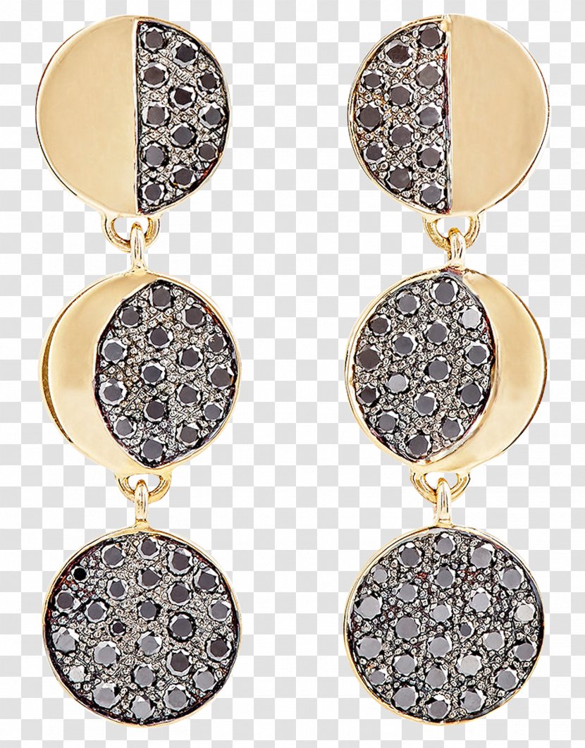 Earring Colored Gold Jewellery Diamond - Earrings - Women Jewelry Transparent PNG