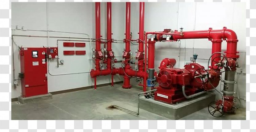 Fire Sprinkler System Active Protection Suppression - Industry - Images Included Transparent PNG